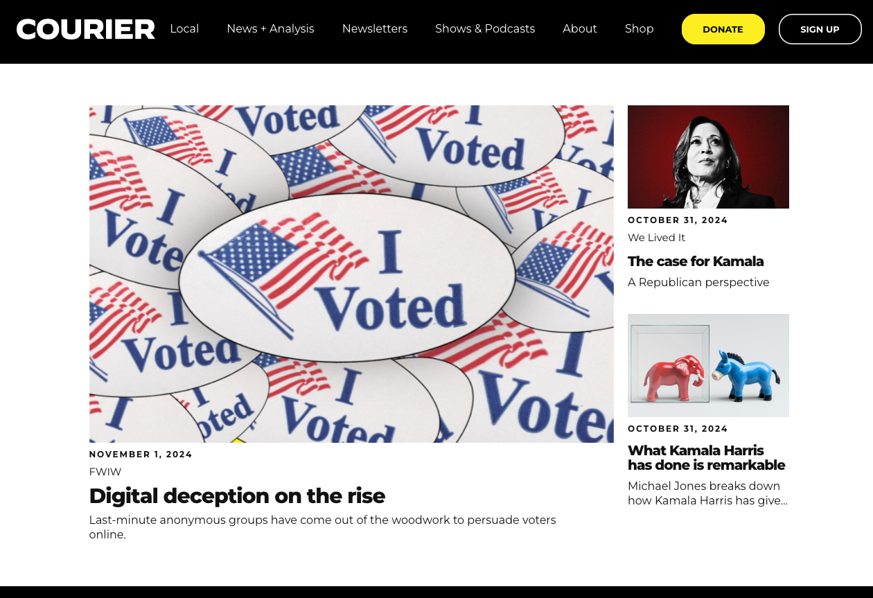 Courier Newsroom